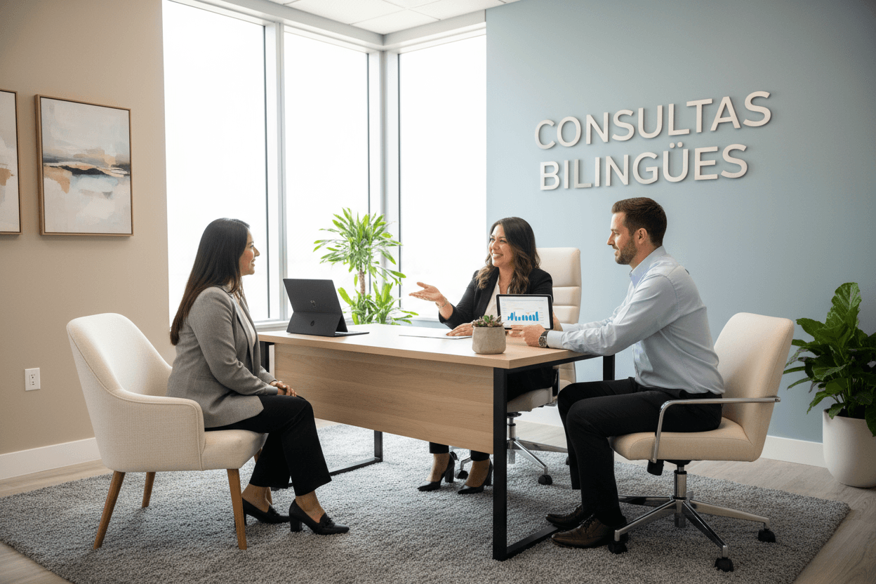 Professional consultation room at Officina del Hispano LLC